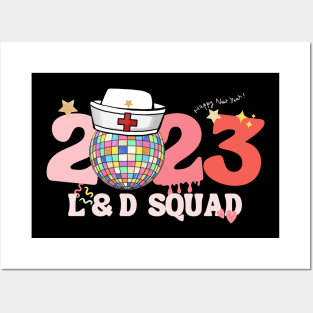 2023 L&D Squad New Year Nurse Gift Posters and Art